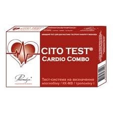 Тест CITO CardioCombo д/опр.міогл/КК-МВ/тропоніна